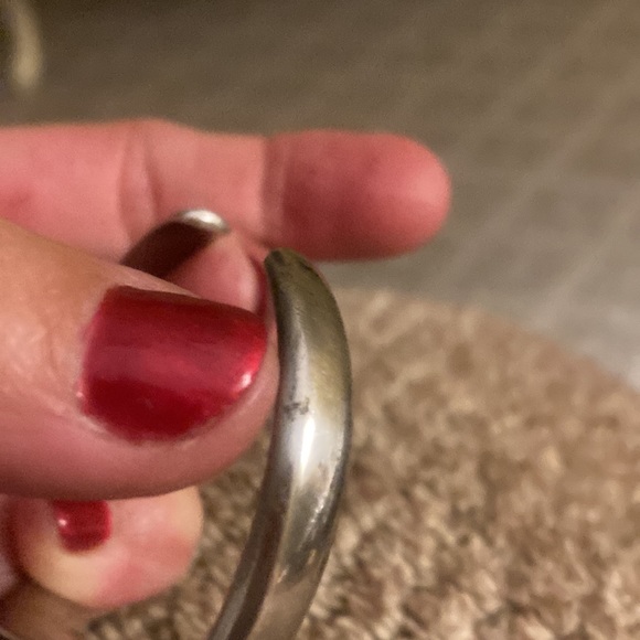 Vintage 925 sterling silver cuff bracelet - Picture 14 of 16